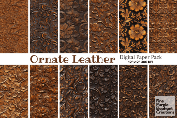 Download Brown Tooled Leather Embossed Cowboy JPG - Jpg Collection