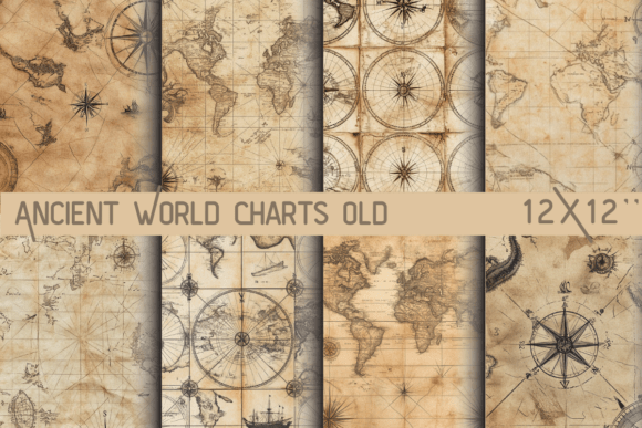 Download Ancient World Charts Old Cartography - Cartography Collection