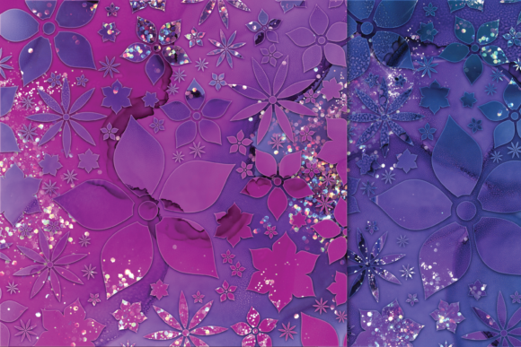 Download 14 JPG Luxurious Glitter Floral Textures - Jpg Collection